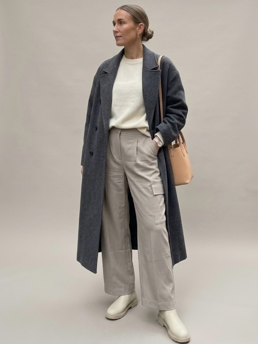 Wide leg Cargo Trouser Size XL